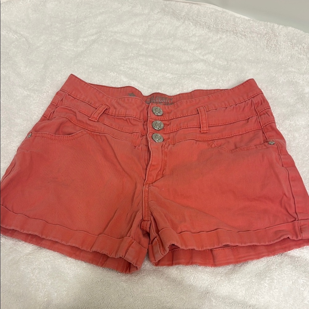 Celebrity Pink Women's Coral Jean Shorts